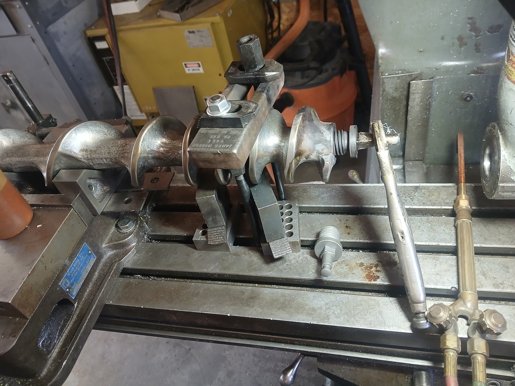 Operations involving a milling machine